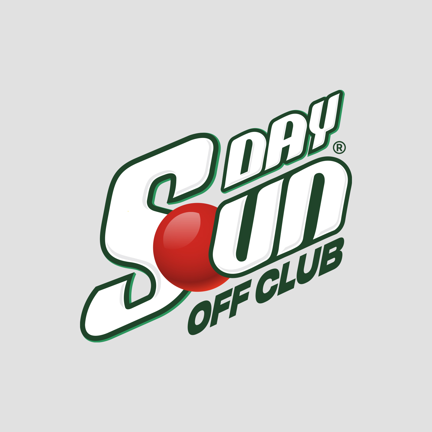 SUNDAY OFF CLUB Football Emblem
